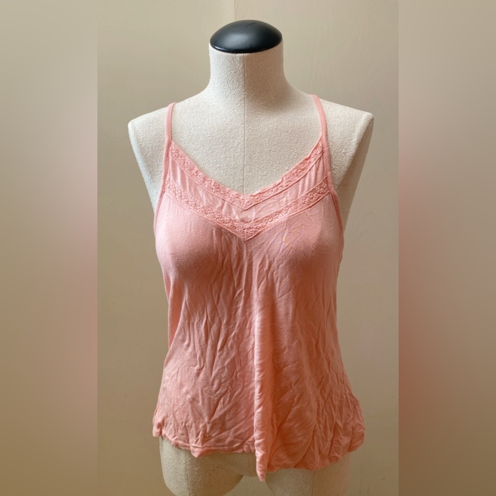 Women’s pink racerback tank